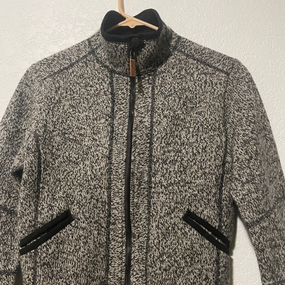 66 NORTH ICELAND Wool Blend Fleece Lined Zip Up SZ S - Picture 4 of 7